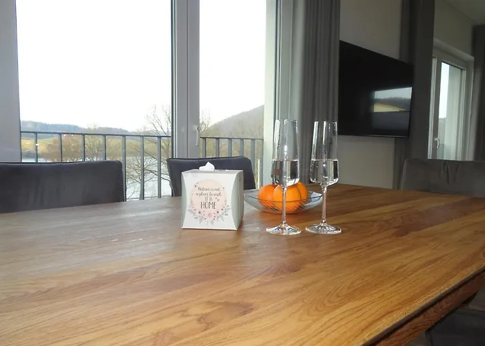 Дом отдыха Direkt Am Diemelsee-heringhausen-willingen-toplage-sauna-3 Schlafzimmer-2 Terrassen-109 Qm-incl Waesche Херингхаузен